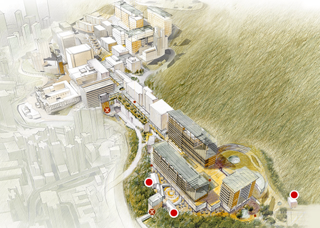 Artist Impression of HKU Centennial Campus